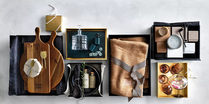corporate client gift basket